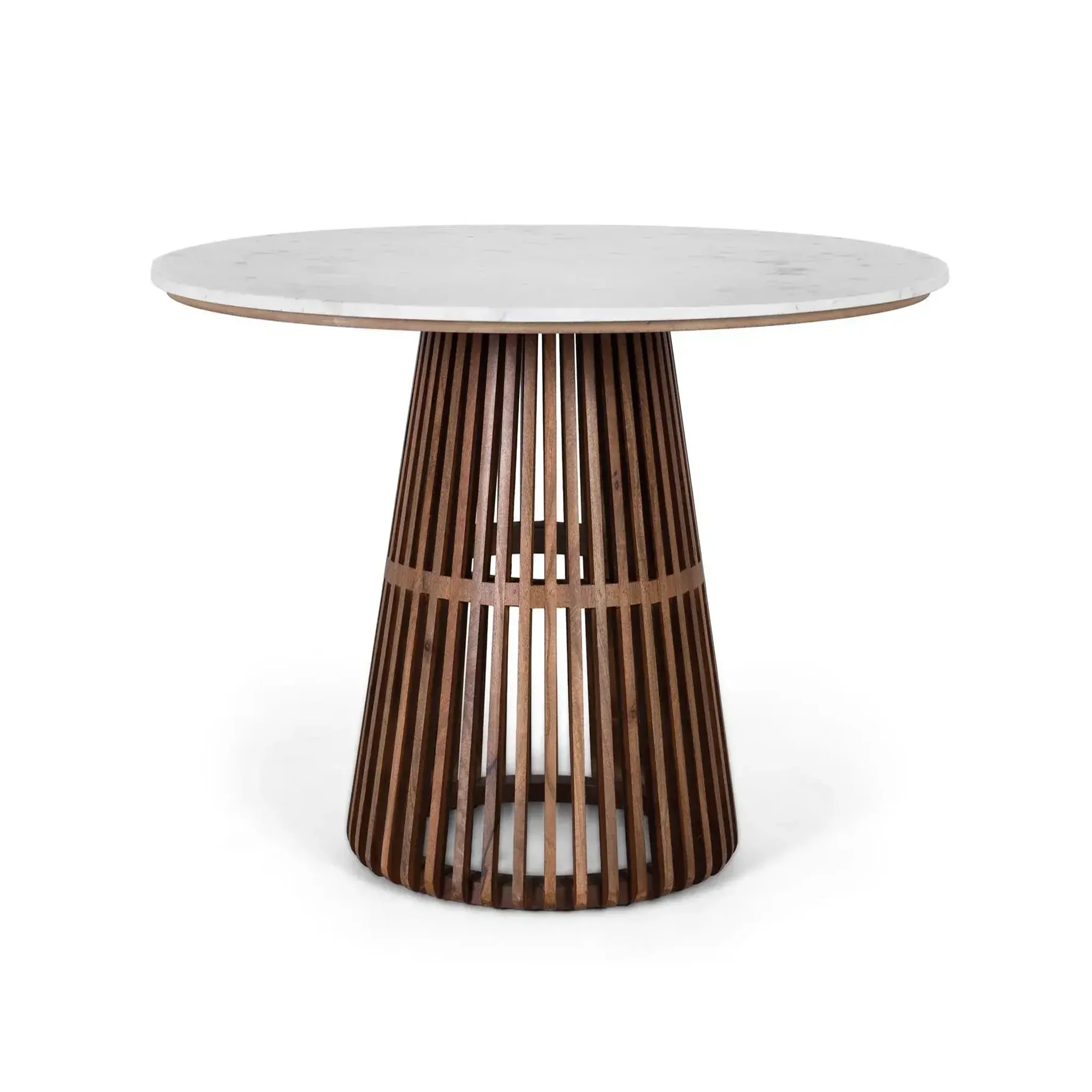 GINER Y COLOMER SL Tables à manger en marbre 120 cm style naturel élégant