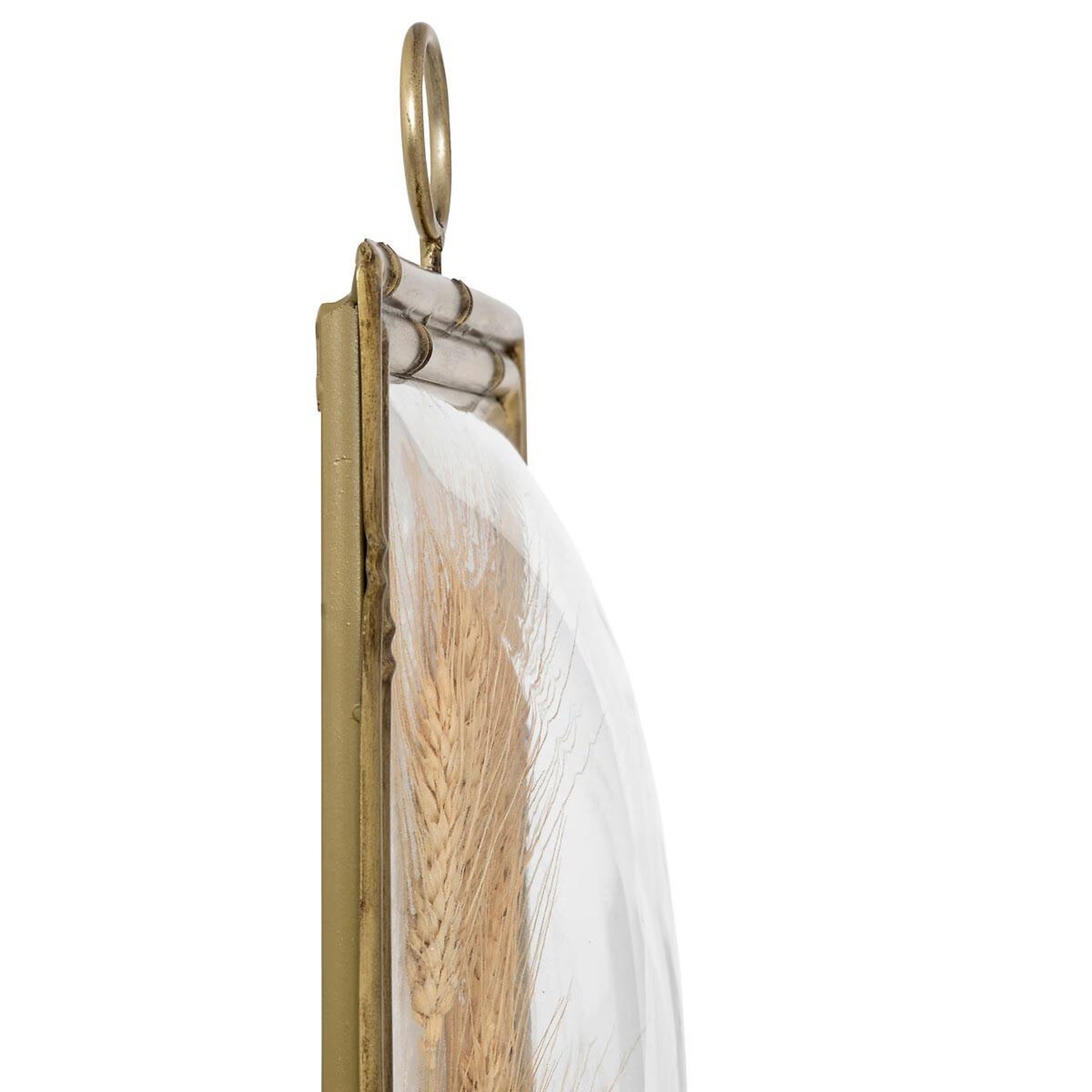 Voir la diapositive 2 : ATMOSPHERA Déco murale bombée blés  jonas  47cm marron