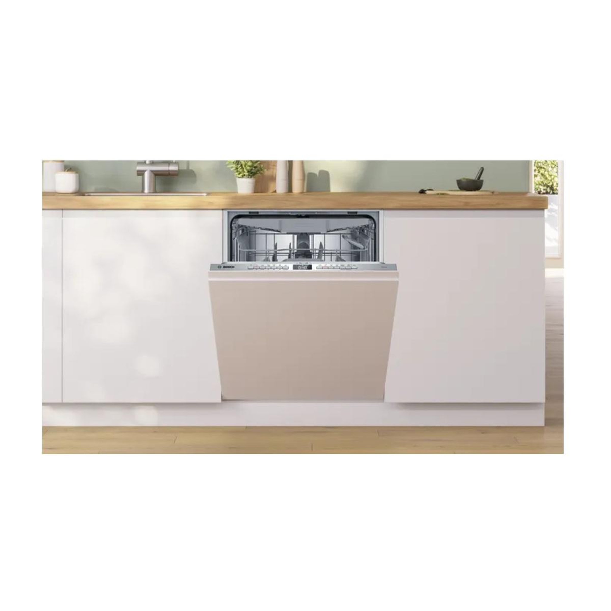 Voir la diapositive 3 : BOSCH Lave-vaisselle 60cm 14 couverts 46db tout intégrable - sbv4hvx14e