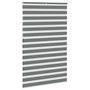 Voir la diapositive 4 : VIDAXL Store zebre gris fonce largeur du tissu 135,9 cm polyester
