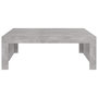 Voir la diapositive 5 : VIDAXL Table basse gris beton 100x100x35 cm bois d'ingenierie