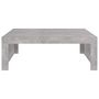 Voir la diapositive 5 : VIDAXL Table basse gris beton 100x100x35 cm bois d'ingenierie