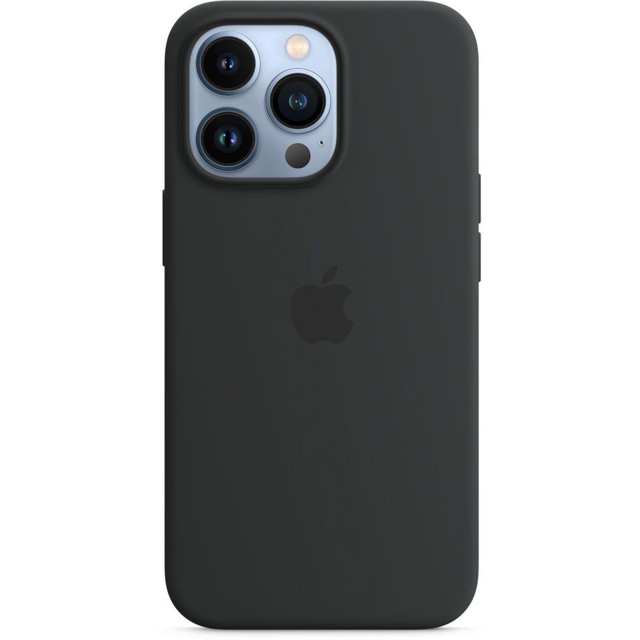 Voir la diapositive 4 : APPLE Coque iPhone 13 Silicone anthracite MagSafe