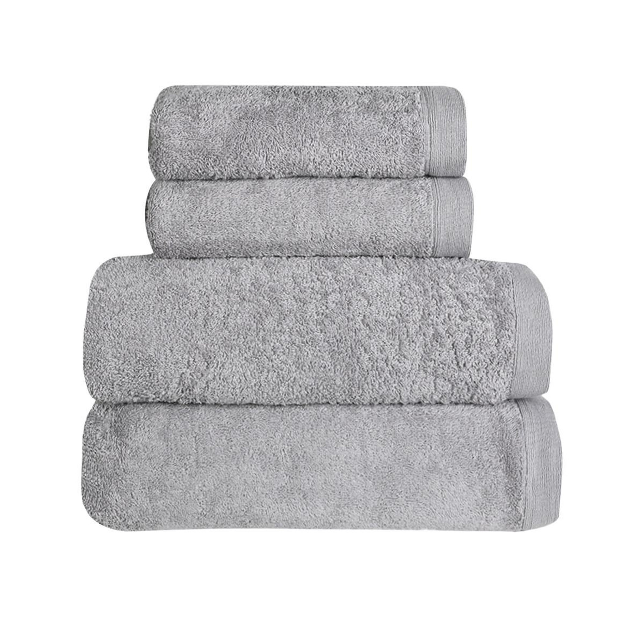 Voir la diapositive 1 : Sensei Maison Ensemble de bain 4 pièces 500 g/m² STUDIO (2 draps de bain + 2 serviettes de toilette)