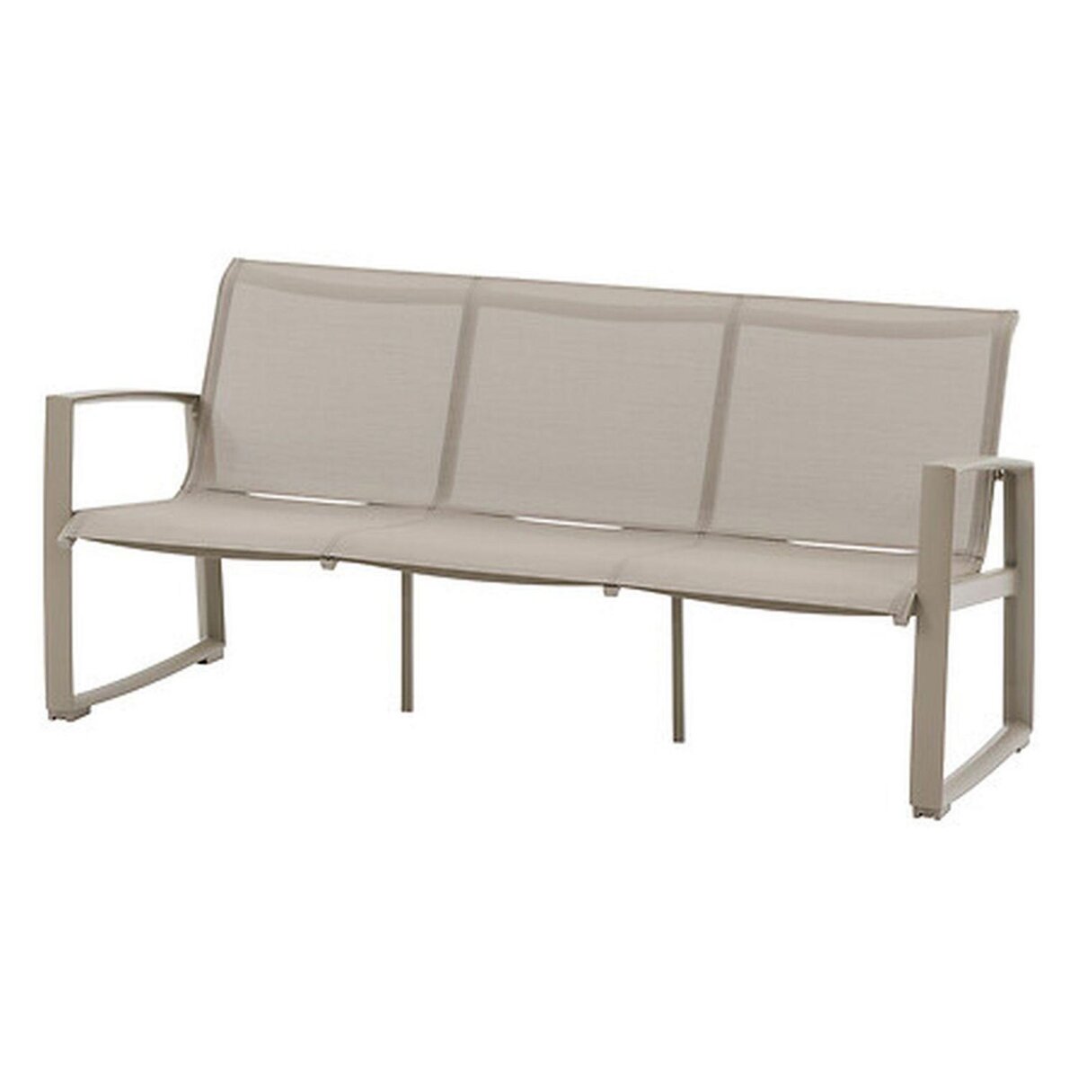 HESPERIDE Salon de jardin en aluminium 5 places BOREANE