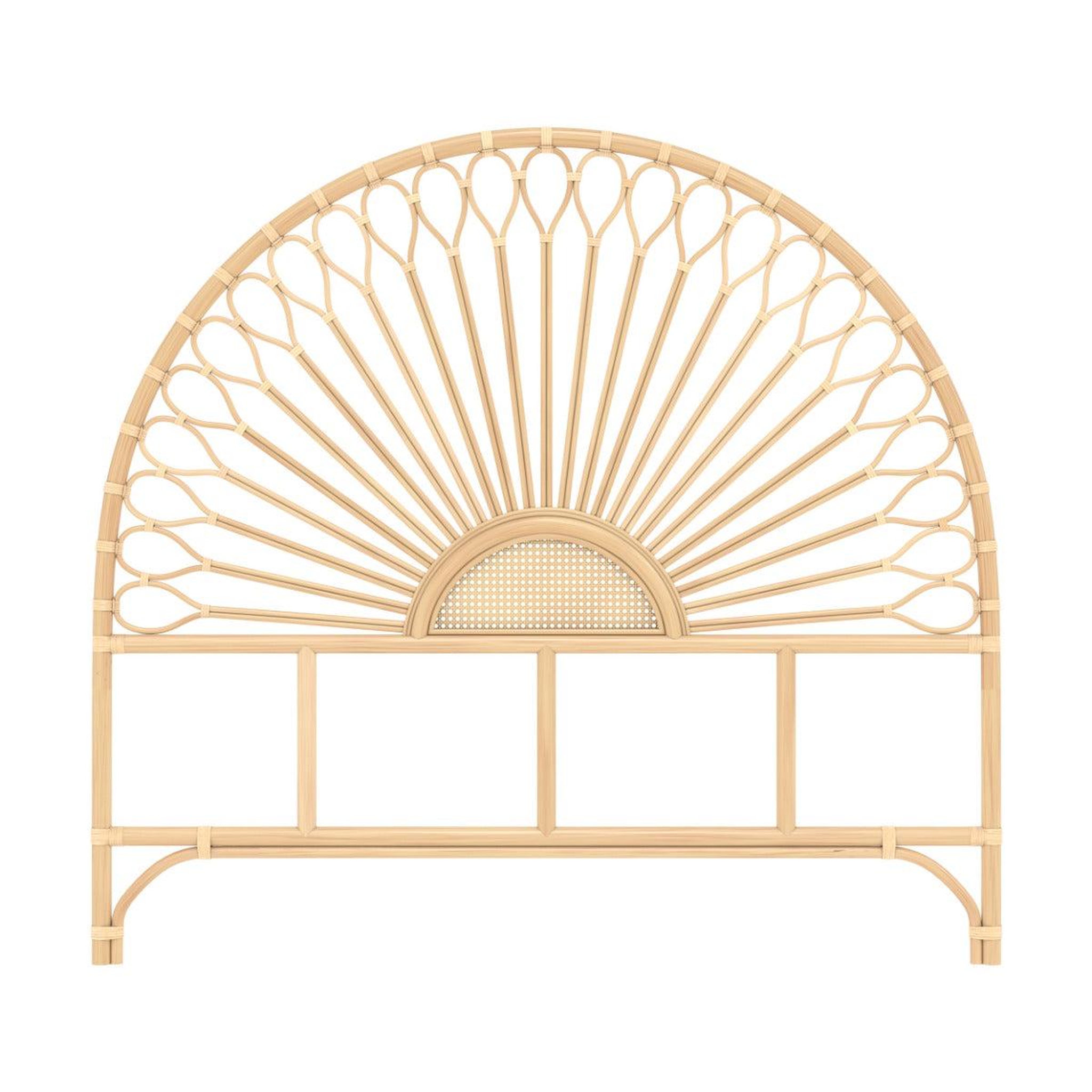 MAISON PAVANE Tête de lit en rotin naturel 140 cm-alan