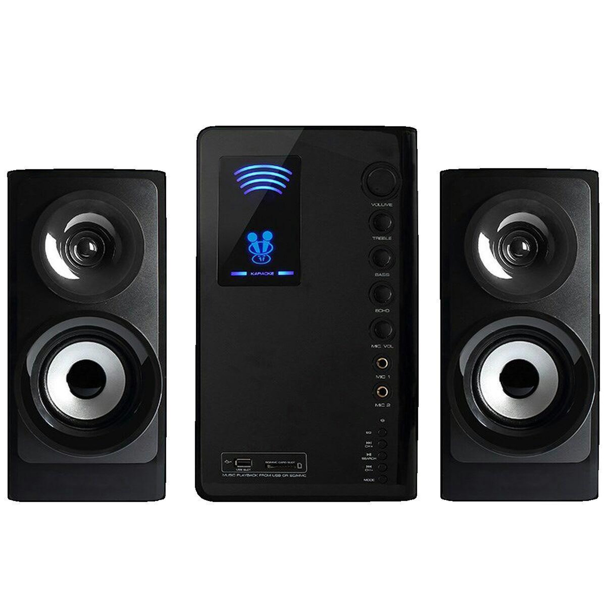 Voir la diapositive 2 : TRACER Enceinte portable Bluetooth Tracer Tumba 2.1 en bois