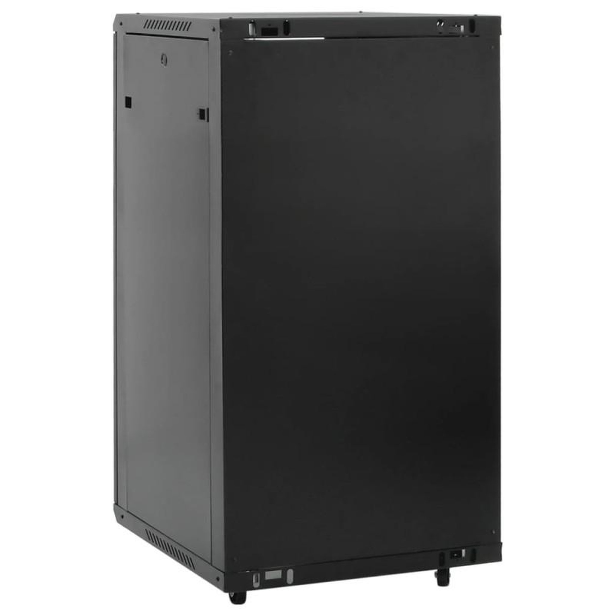 Voir la diapositive 5 : VIDAXL Coffret de réseau à pieds pivotants 22U 19 IP20 60x60x120 cm
