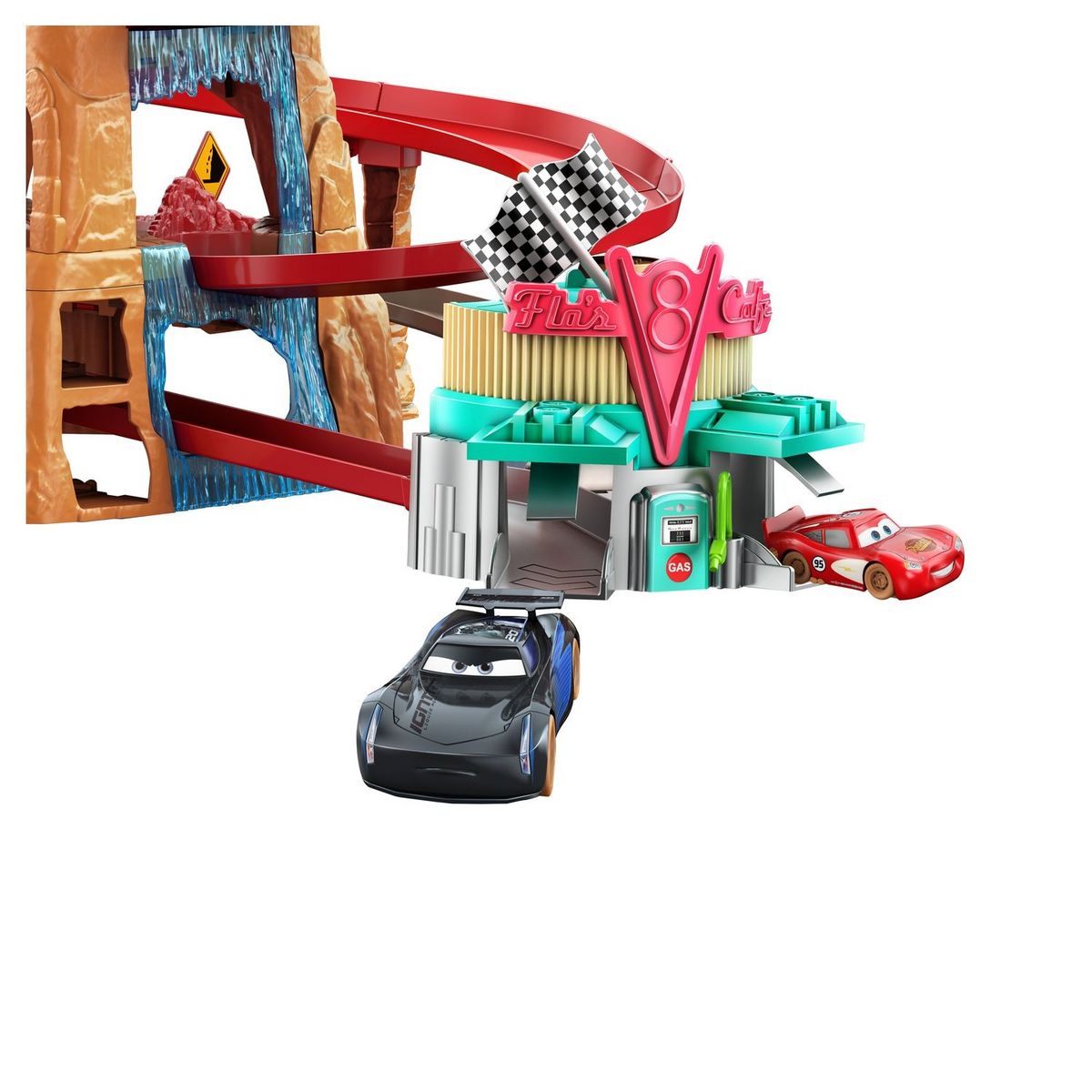 MATTEL Cars Disney Pixar - Course de montagne à Radiator Springs 