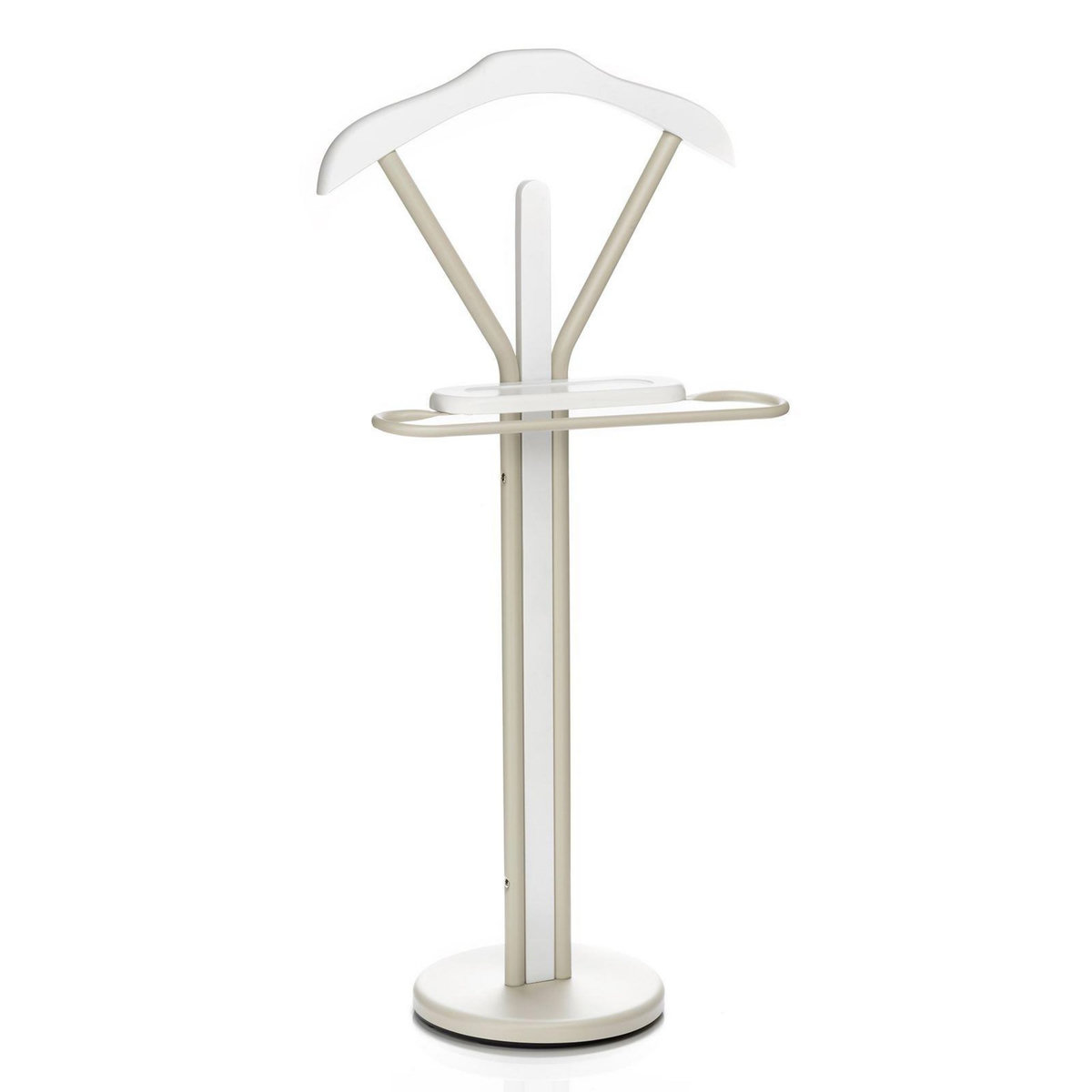 IDIMEX Valet FABIO, en métal laqué et MDF