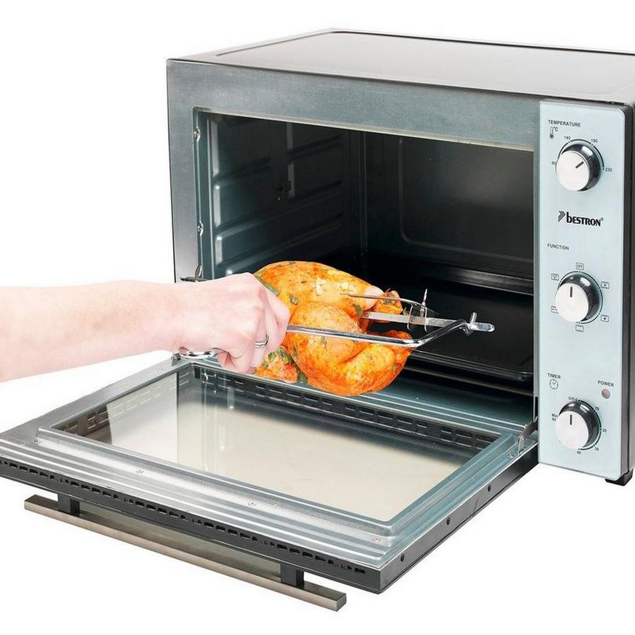 Voir la diapositive 2 : Bestron Four grill 45l 1800w noir/inox - AOV45