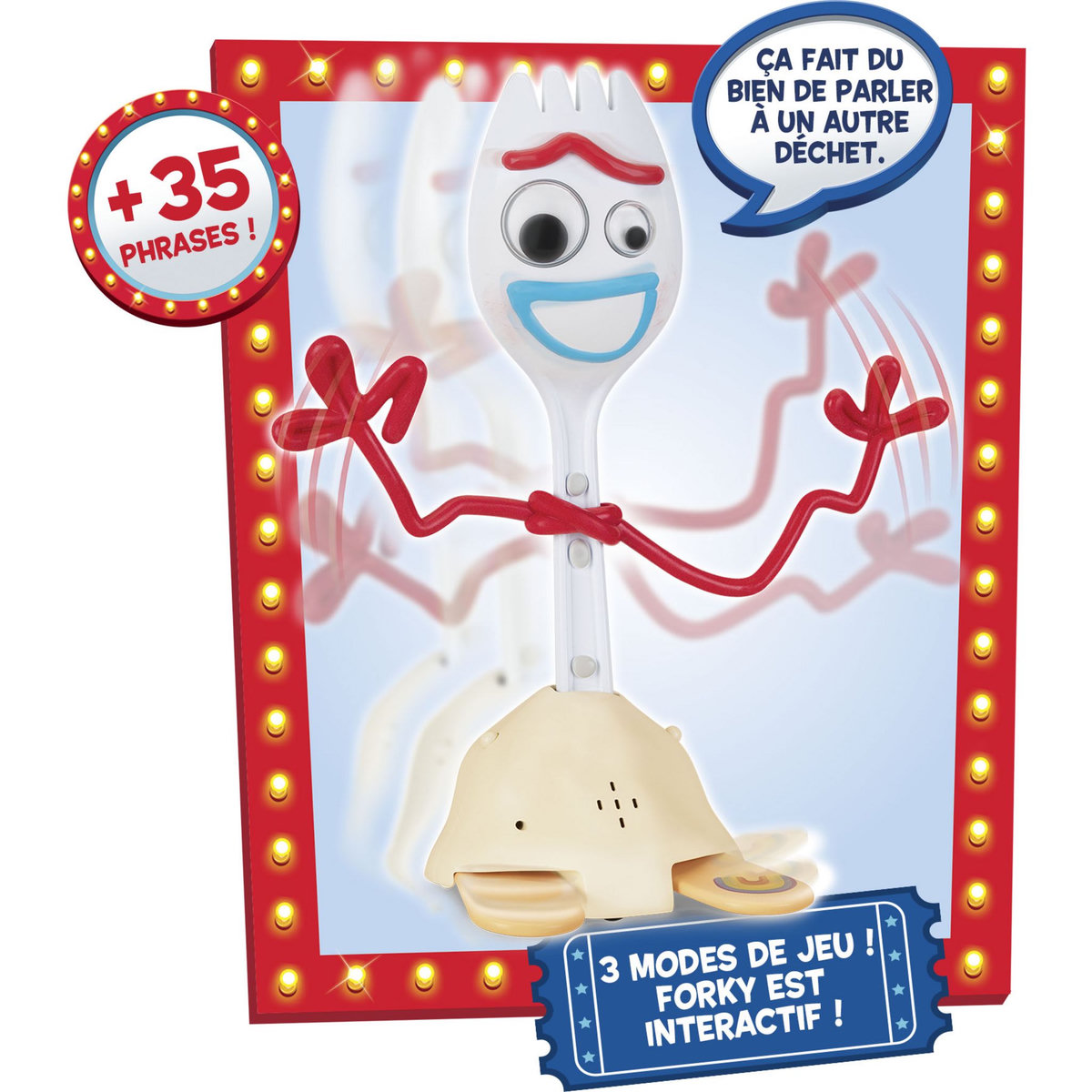 LANSAY Figurine interactive Forky 25 cm - Toy Story 4