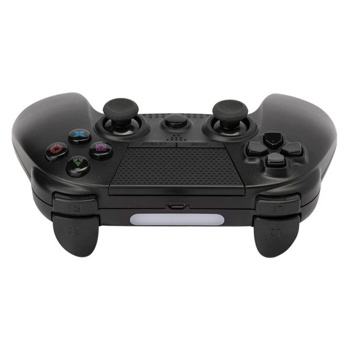 PROXIMA Manette Bluetooth Noire + Prise Jack PS4