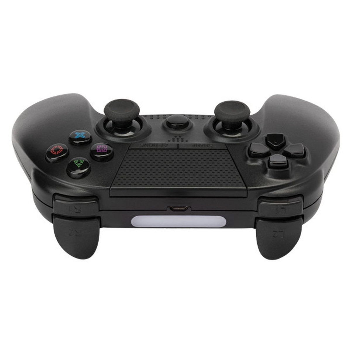 PROXIMA Manette Bluetooth Noire + Prise Jack PS4