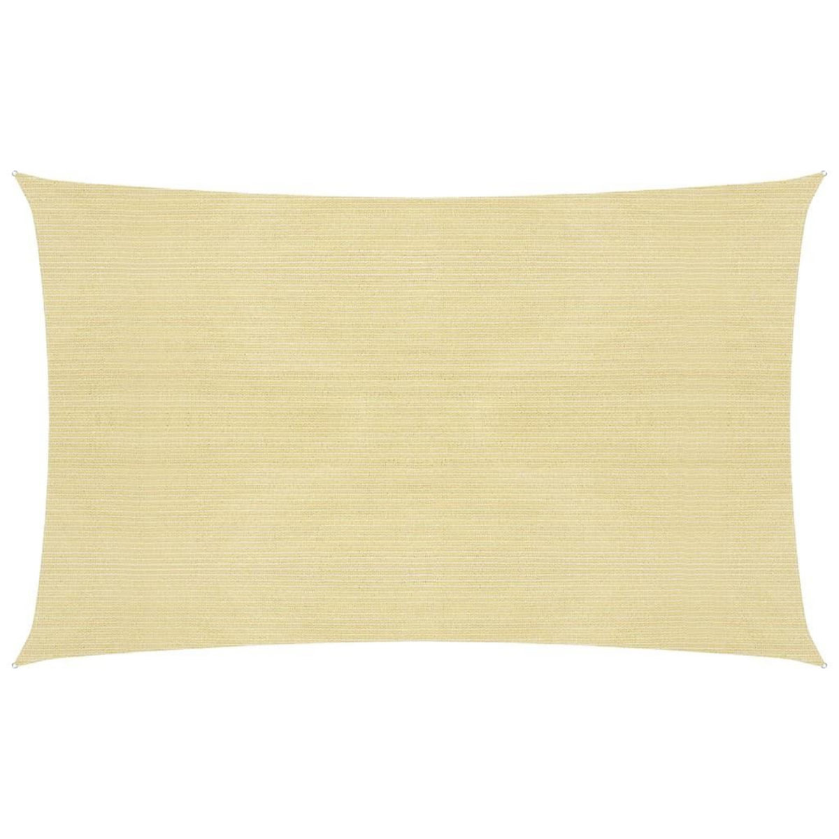 VIDAXL Voile d'ombrage 160 g/m^2 Beige 2,5x4,5 m PEHD