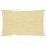 Voir la diapositive 2 : VIDAXL Voile d'ombrage 160 g/m^2 Beige 2,5x4,5 m PEHD