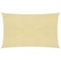 Voir la diapositive 2 : VIDAXL Voile d'ombrage 160 g/m^2 Beige 2,5x4,5 m PEHD