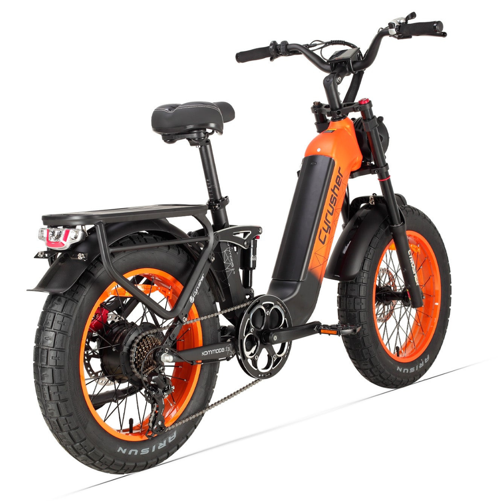 Voir la diapositive 3 : CYRUSHER Vélo électrique Fat Bike Cyrusher Kommoda 3.0