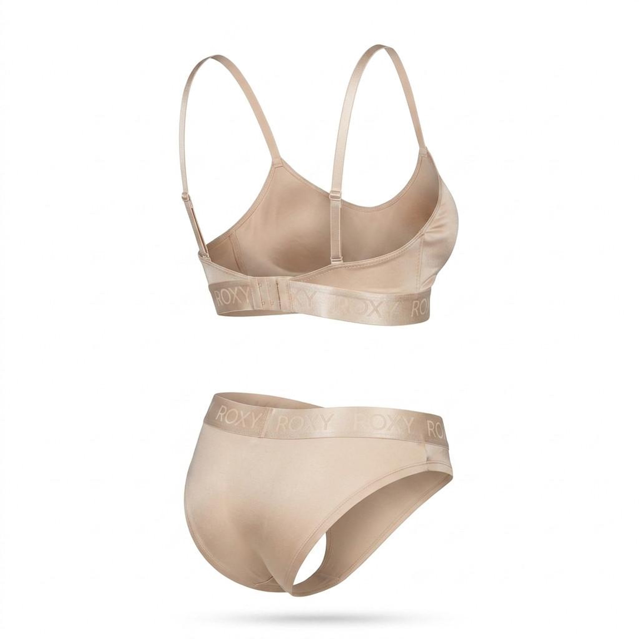 Voir la diapositive 3 : ROXY ROXY Ensemble Bralette Triangle Culotte Femme Modal Licence Officielle