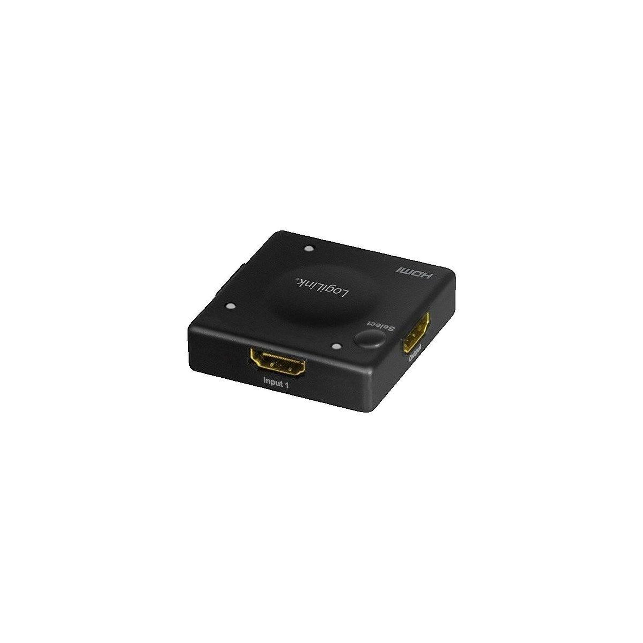 Voir la diapositive 2 : LOGILINK Commutateur HDMI LogiLink HD0041 Noir Compact Full HD 1080p