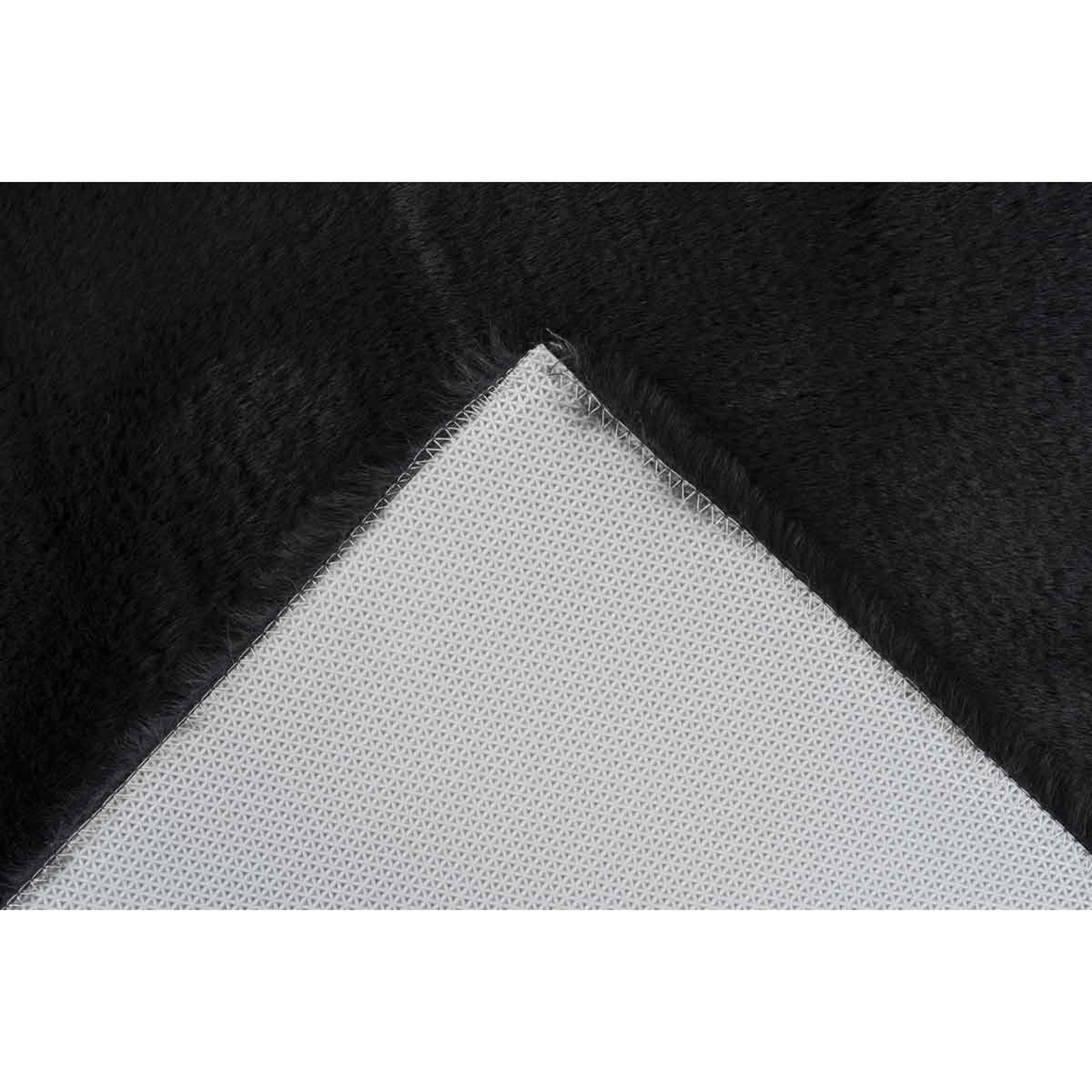 Voir la diapositive 4 : Paris Prix Tapis de Bain Doux Antidérapant  Rabbit  Gris Foncé