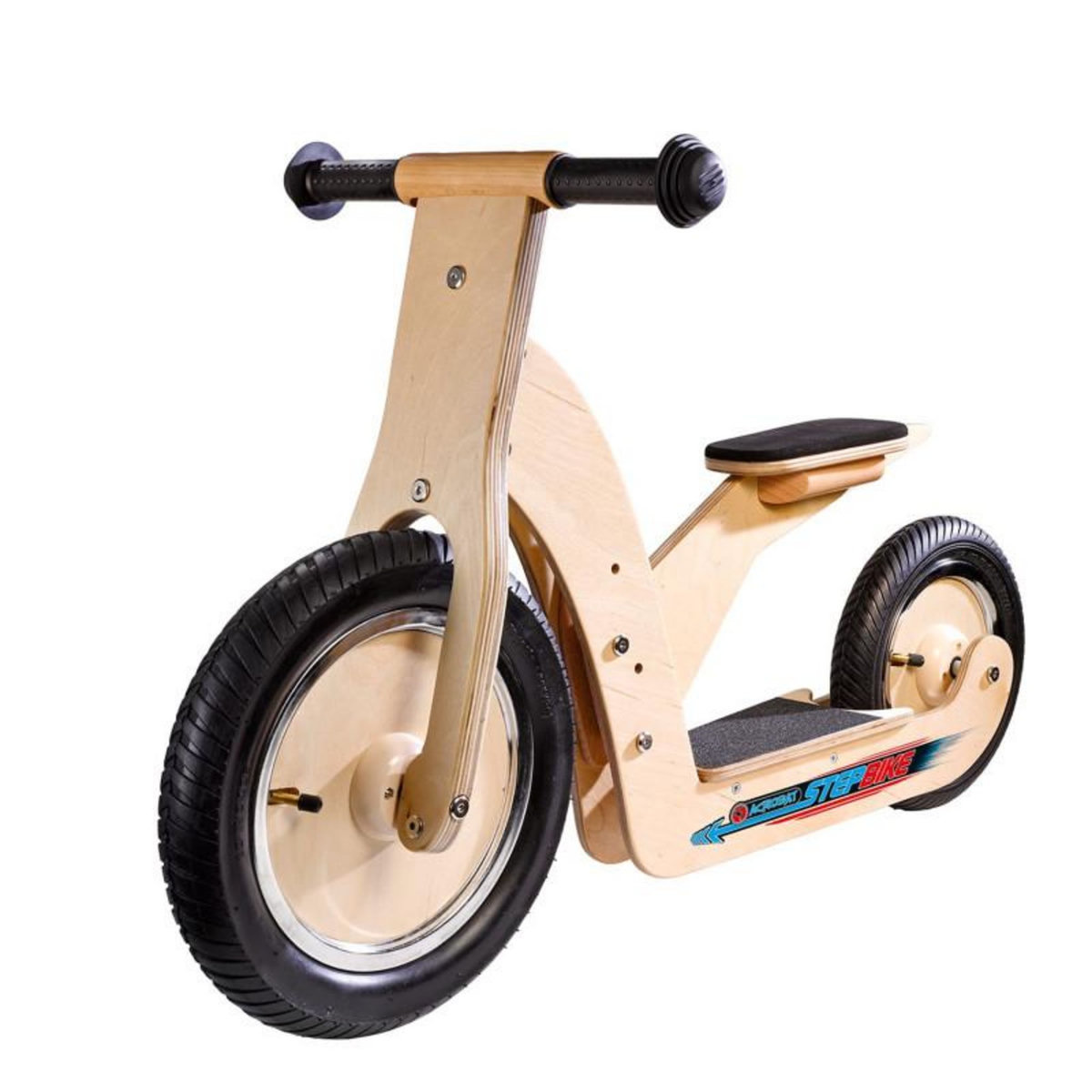 Eureka Toys EUREKA Acrobat Wooden Step Bike, 2 in 1