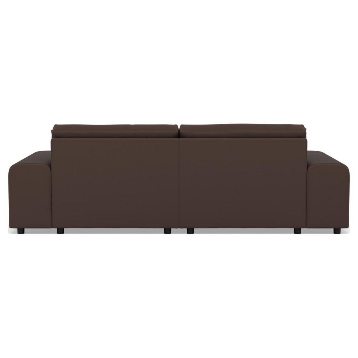 LISA DESIGN Garance - canapé d'angle réversible 4 places en simili