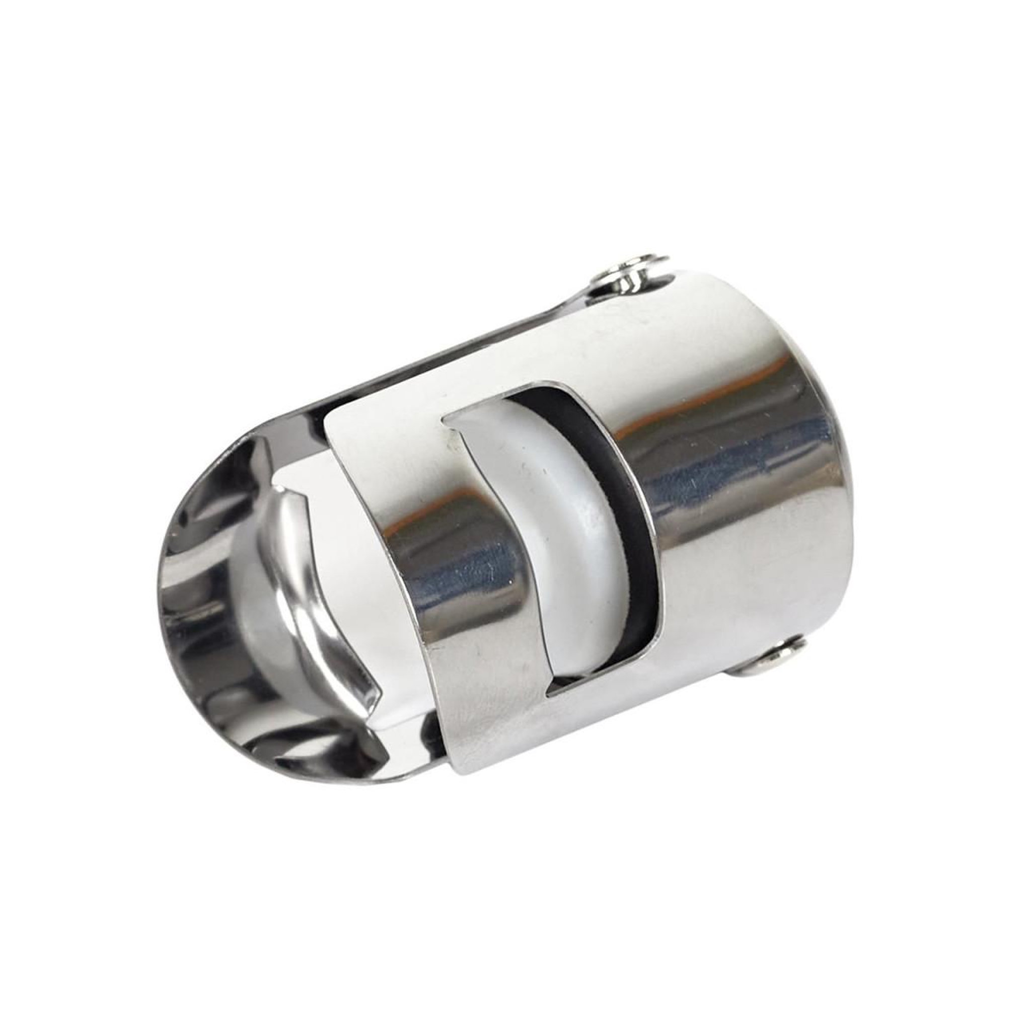 Voir la diapositive 3 : COOK CONCEPT Bouchon de vin inox  effervescent  5cm argent