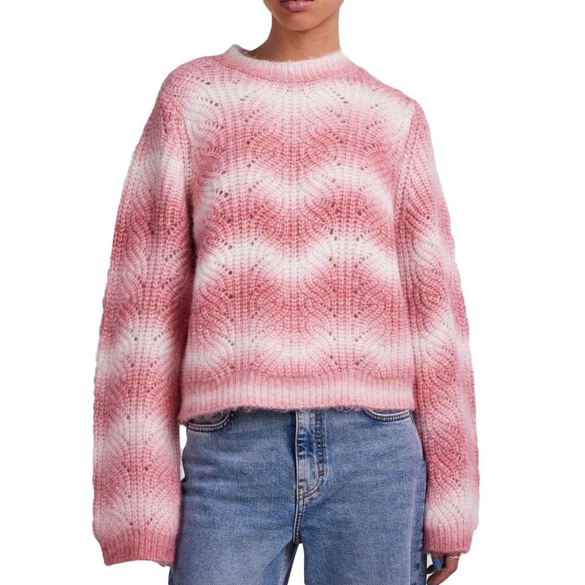 Pieces Pull en Maille  Femme PIECES Knit. Coloris disponibles : Rose