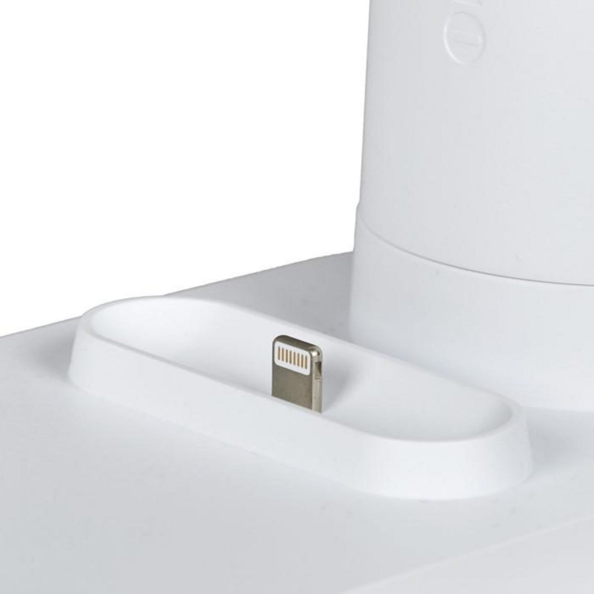 Paris Prix Lampe LED & Support de Charge  3 en 1  20cm Blanc