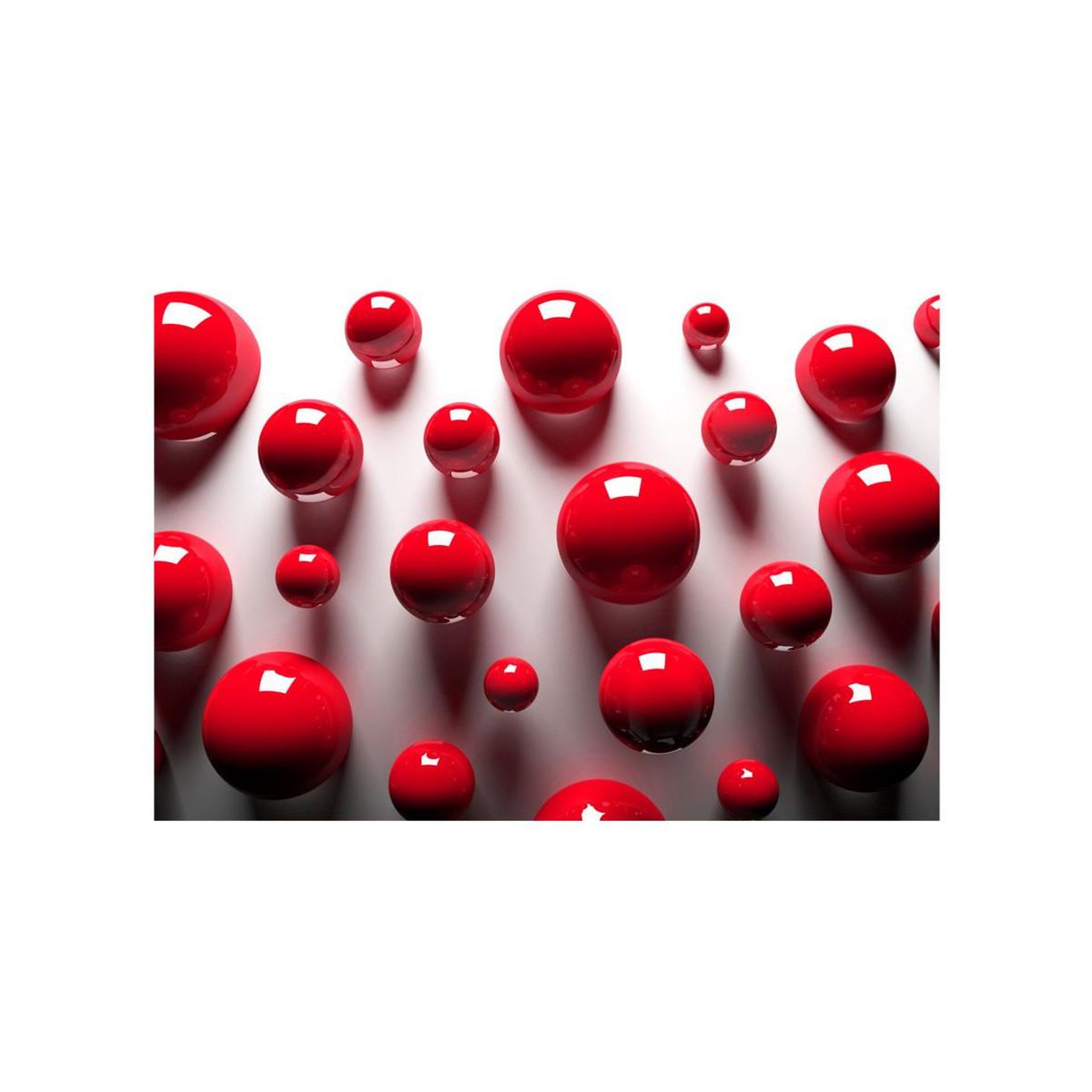 Voir la diapositive 2 : Paris Prix Papier peint  red balls