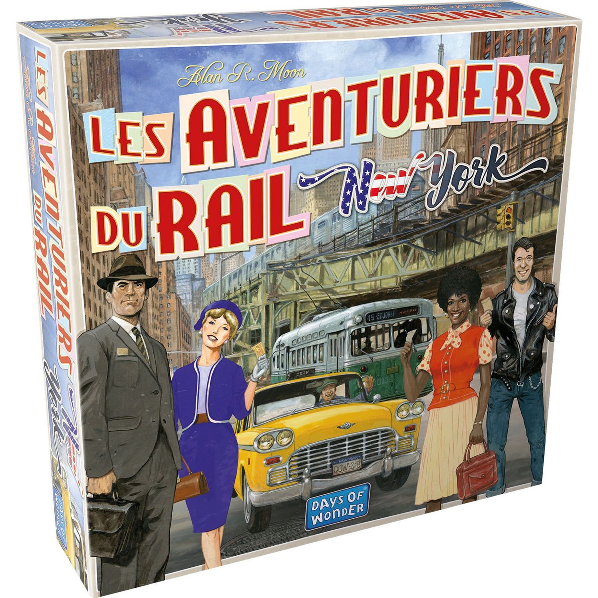 ASMODEE Jeu Les Aventuriers du rail : New York