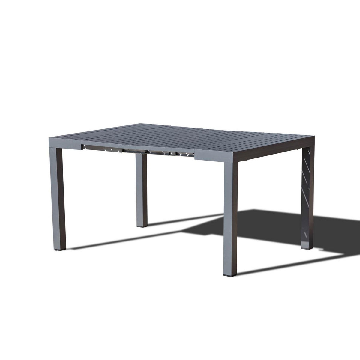 CONCEPT USINE Console extensible 2 à 12 places en aluminium OLHAO