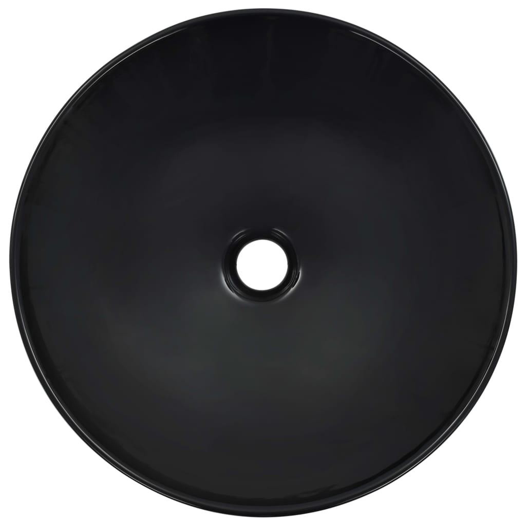 Voir la diapositive 3 : VIDAXL Lavabo 41x12,5 cm Ceramique Noir
