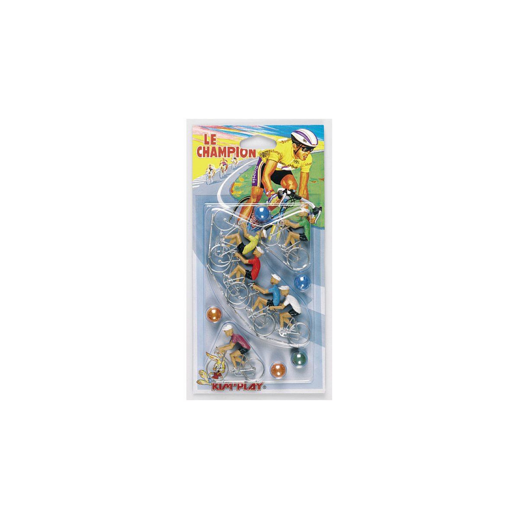 Kim Play Kit cycliste les champions cyclistes avec billes