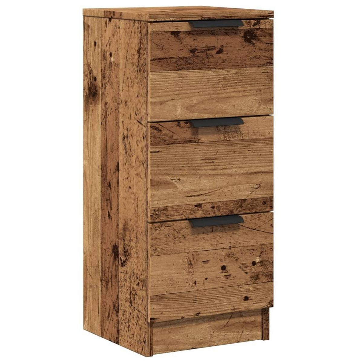 VIDAXL Buffet vieux bois 30x30x70 cm bois d'ingenierie