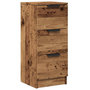Voir la diapositive 2 : VIDAXL Buffet vieux bois 30x30x70 cm bois d'ingenierie