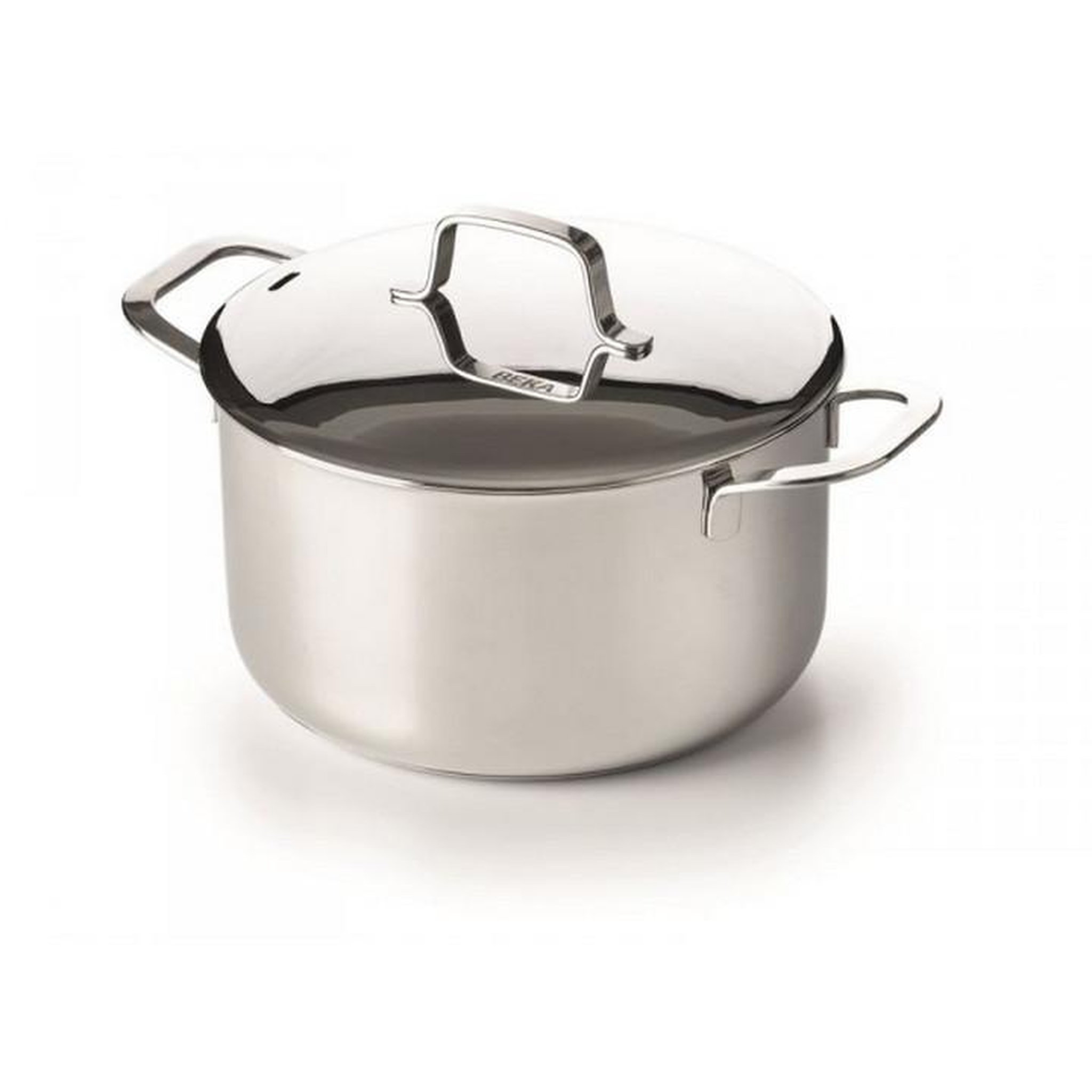 Voir la diapositive 2 : Beka Faitout inox 20cm avec couvercle - 15021204