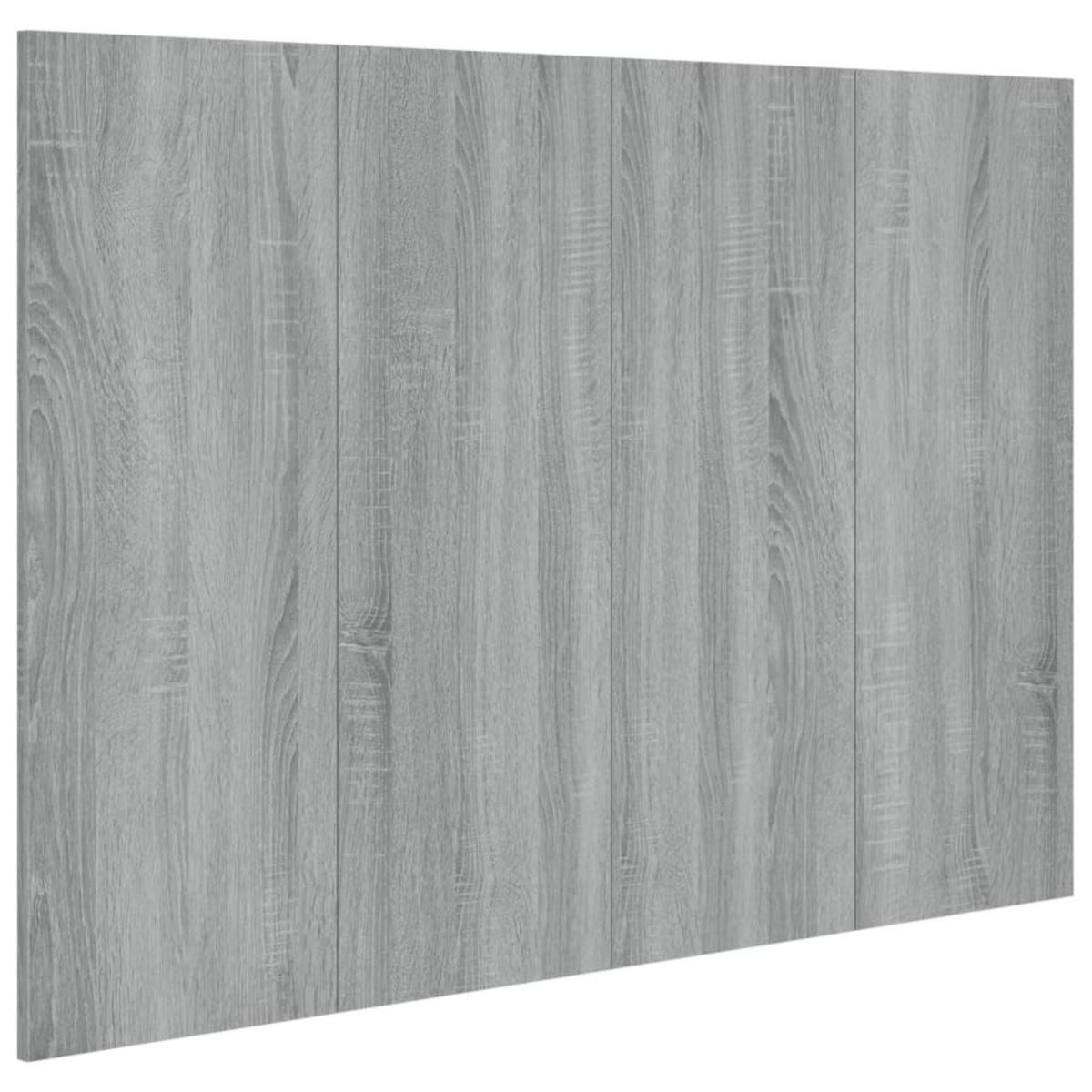 VIDAXL Tete de lit Sonoma gris 120x1,5x80 cm Bois d'ingenierie
