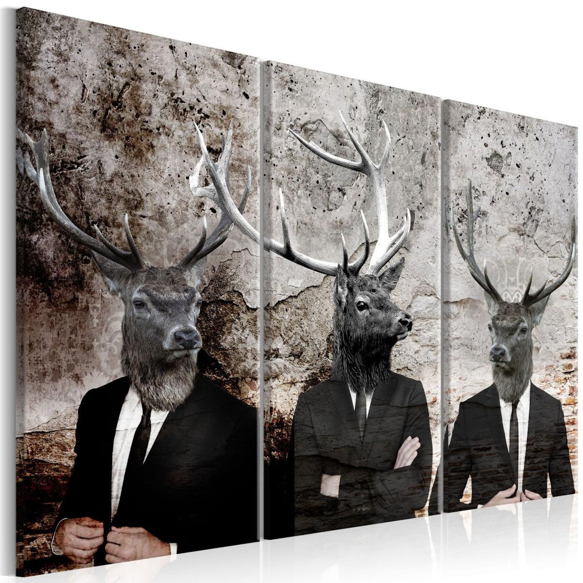 Paris Prix Tableau Imprimé  Deer in Suits I