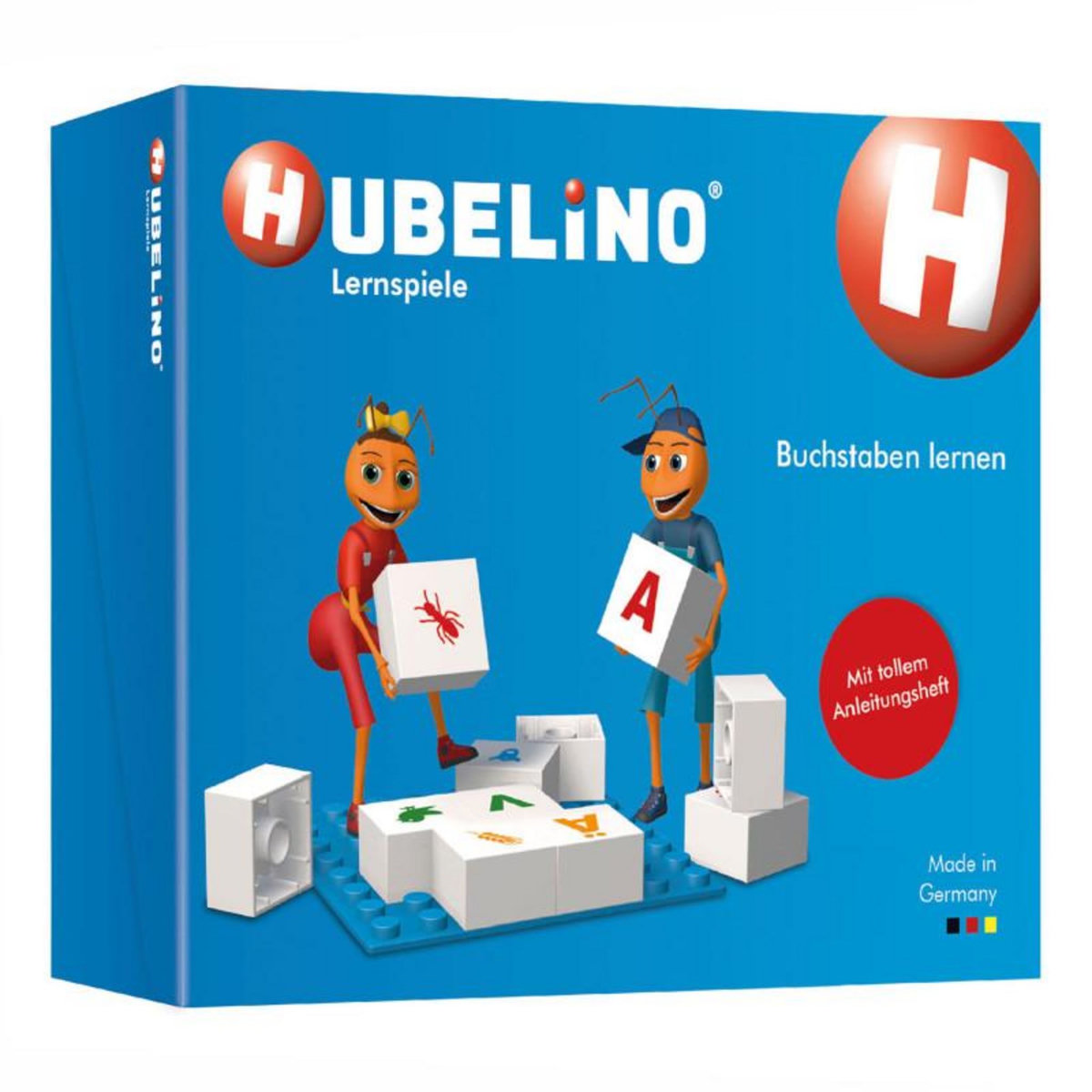HUBELINO Hubelino Letters Learning Learning Blocks, 85dlg. 410016