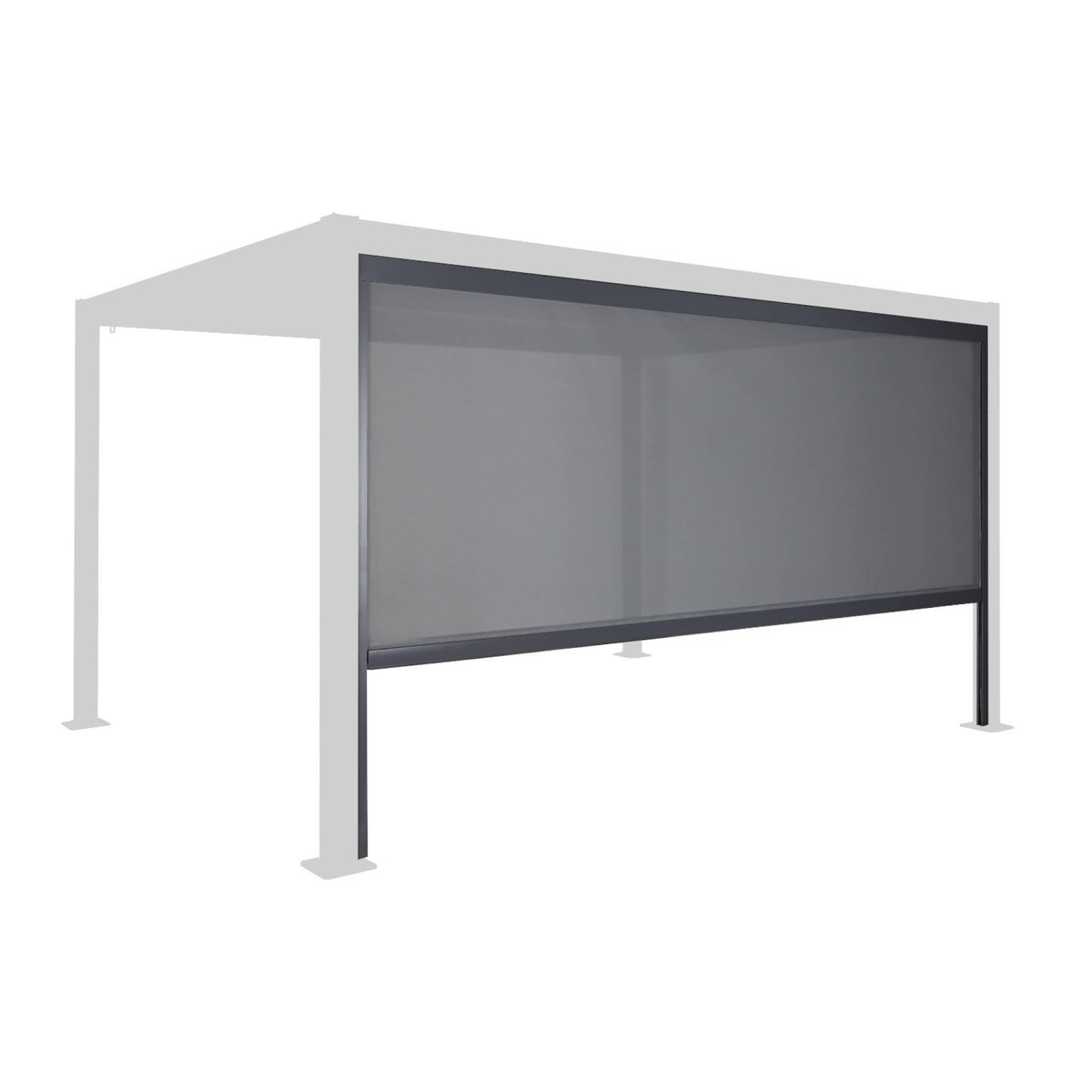 SWEEEK Store latéral 4m pour pergola bioclimatique Palace