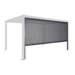 SWEEEK Store latéral 4m pour pergola bioclimatique Palace