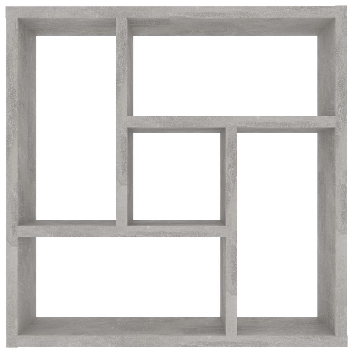 VIDAXL Etagere murale Gris beton 45,1x16x45,1 cm Bois d'ingenierie