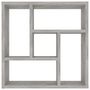 Voir la diapositive 4 : VIDAXL Etagere murale Gris beton 45,1x16x45,1 cm Bois d'ingenierie