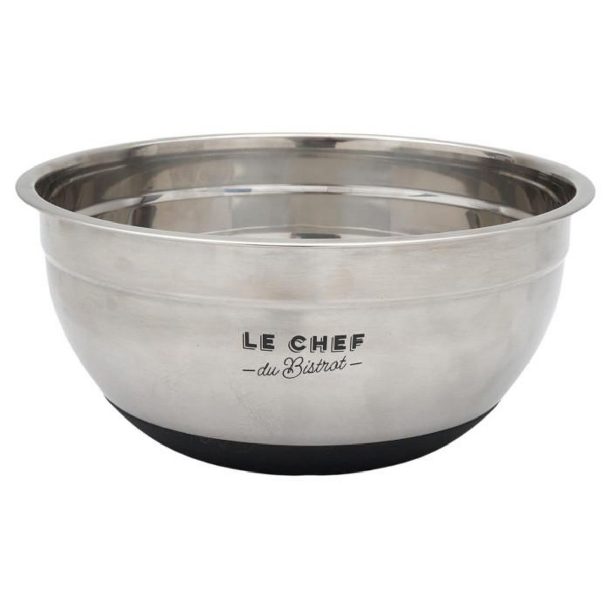 Paris Prix Bol Mélangeur Antidérapant  Bistrot  26cm Argent