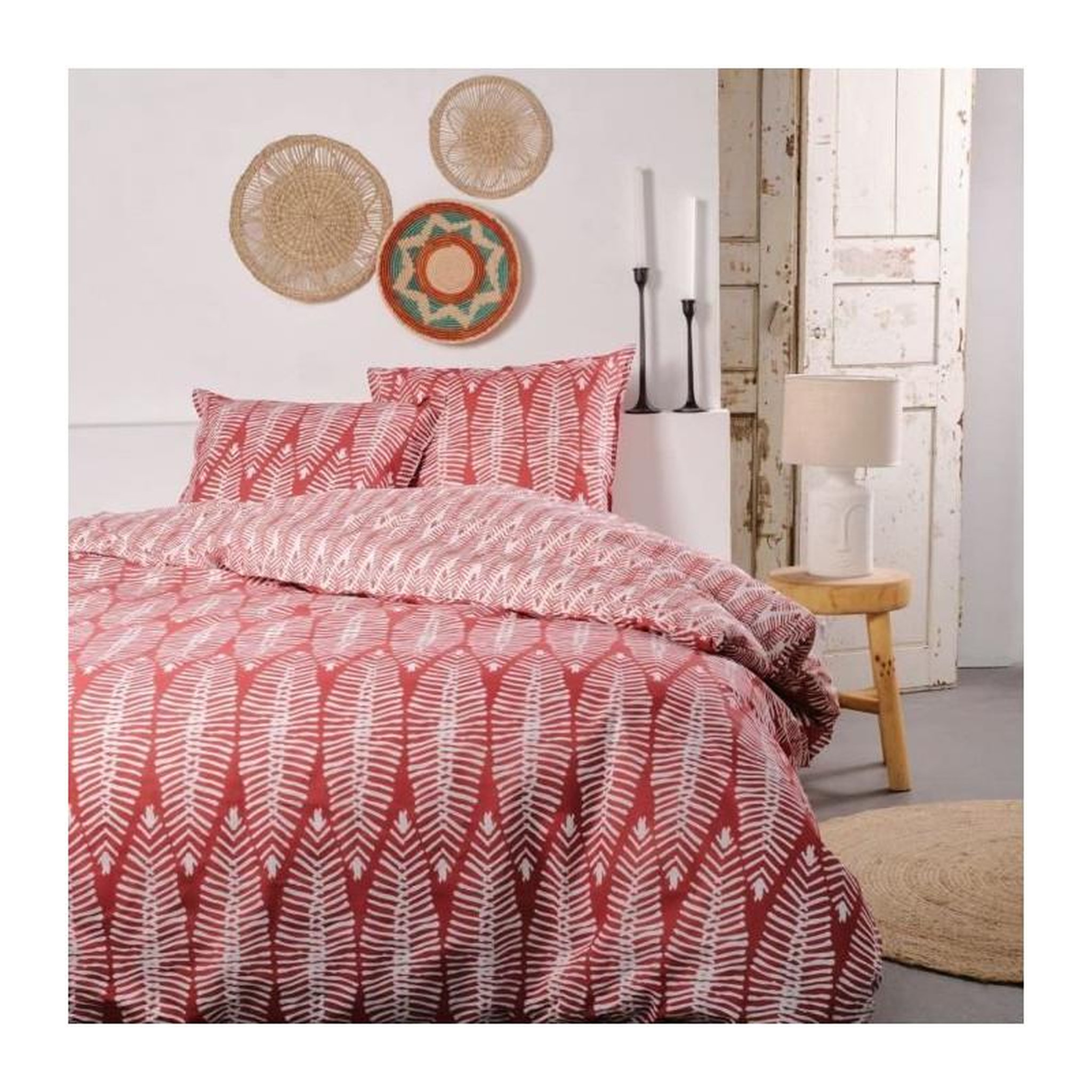Today Parure de lit 2 personnes - TODAY - Sunshine 13.25 - 220 x 240 cm - 100% Coton imprimé