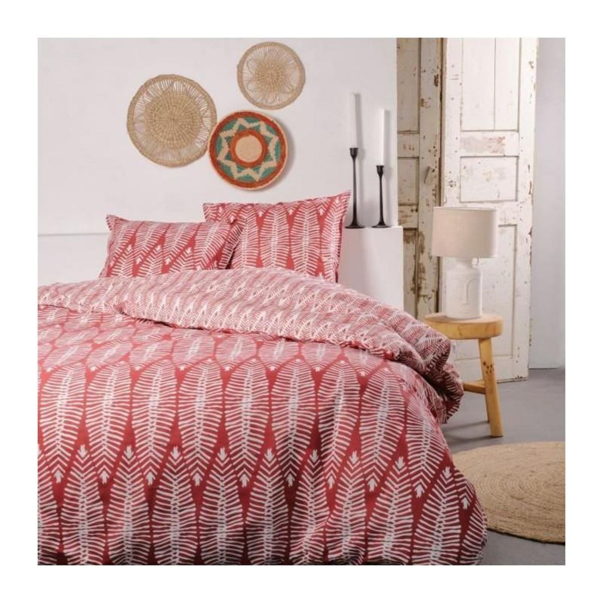 Today Parure de lit 2 personnes - TODAY - Sunshine 13.25 - 220 x 240 cm - 100% Coton imprimé