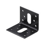 CENTRALE BRICO Equerre noir HETTICH, l.50 mm x P.57 cm