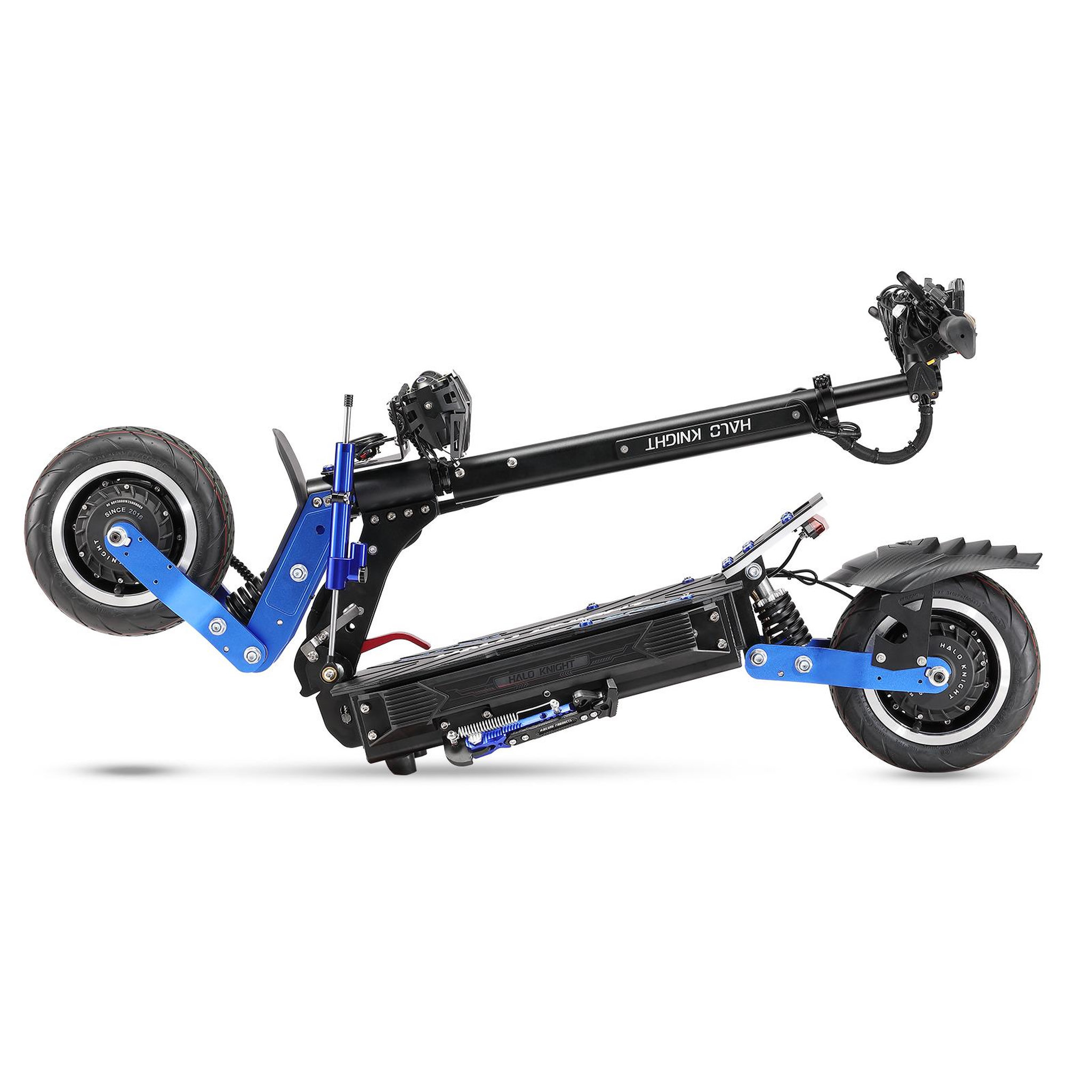 Voir la diapositive 3 : HALO KNIGHT Scooter électrique Halo Knight T108Pro - Double moteur 60 V 6000 W 38,4 Ah